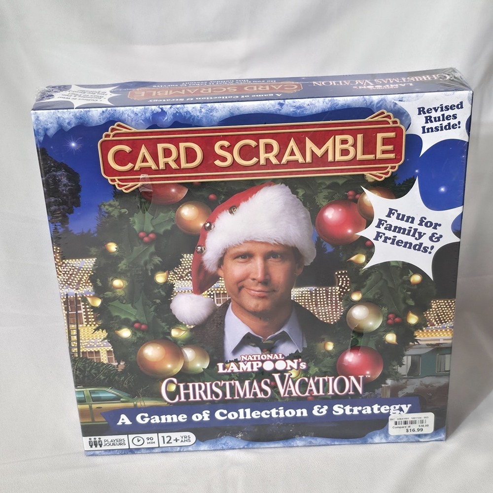National Lampoon's Christmas‎ Vacation Card Scramble Game New Sealed